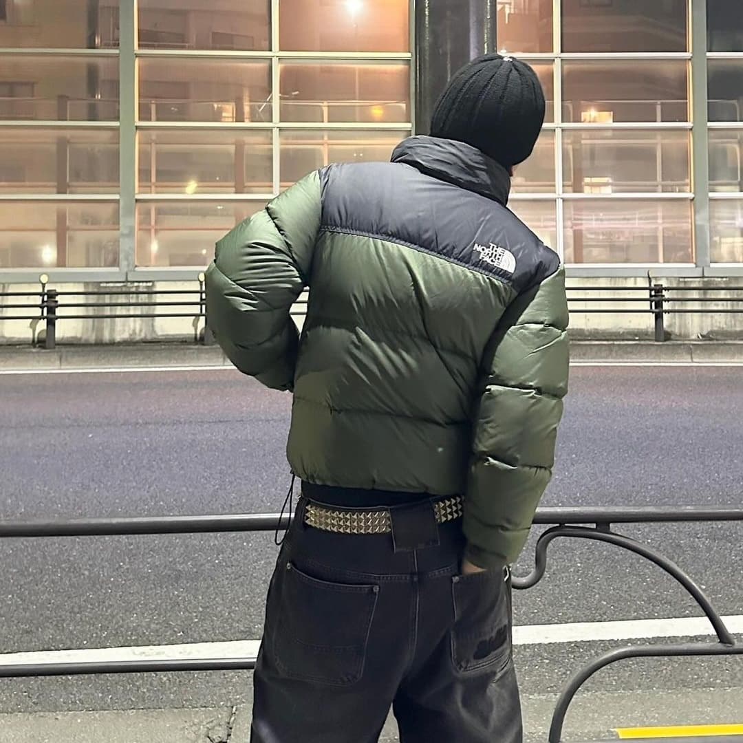 The North Face Green Puffer Jacket