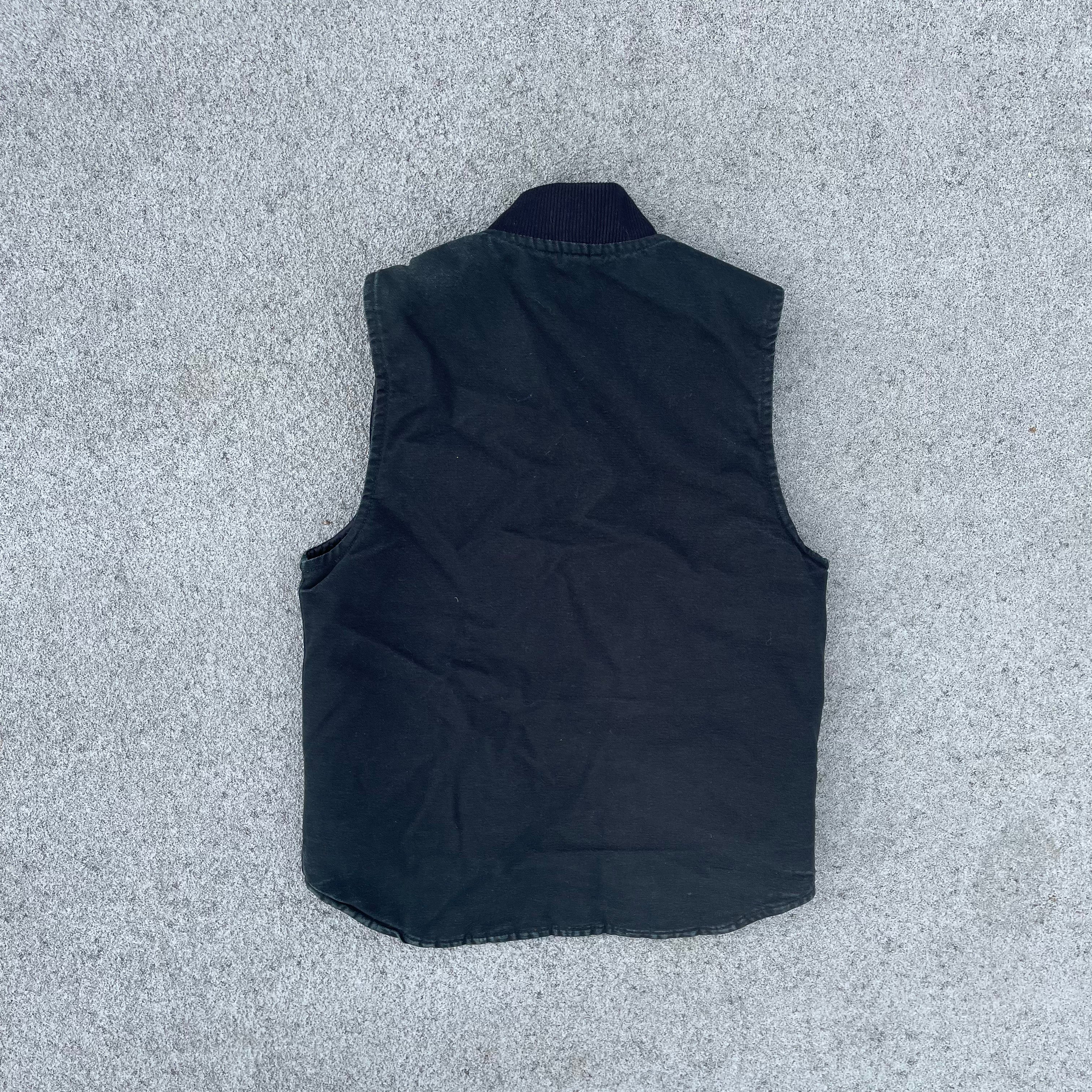 Vintage Carhartt Black Gilet Jacket