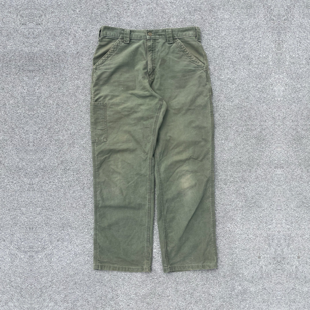 Vintage Carhartt Green Carpenter Trousers