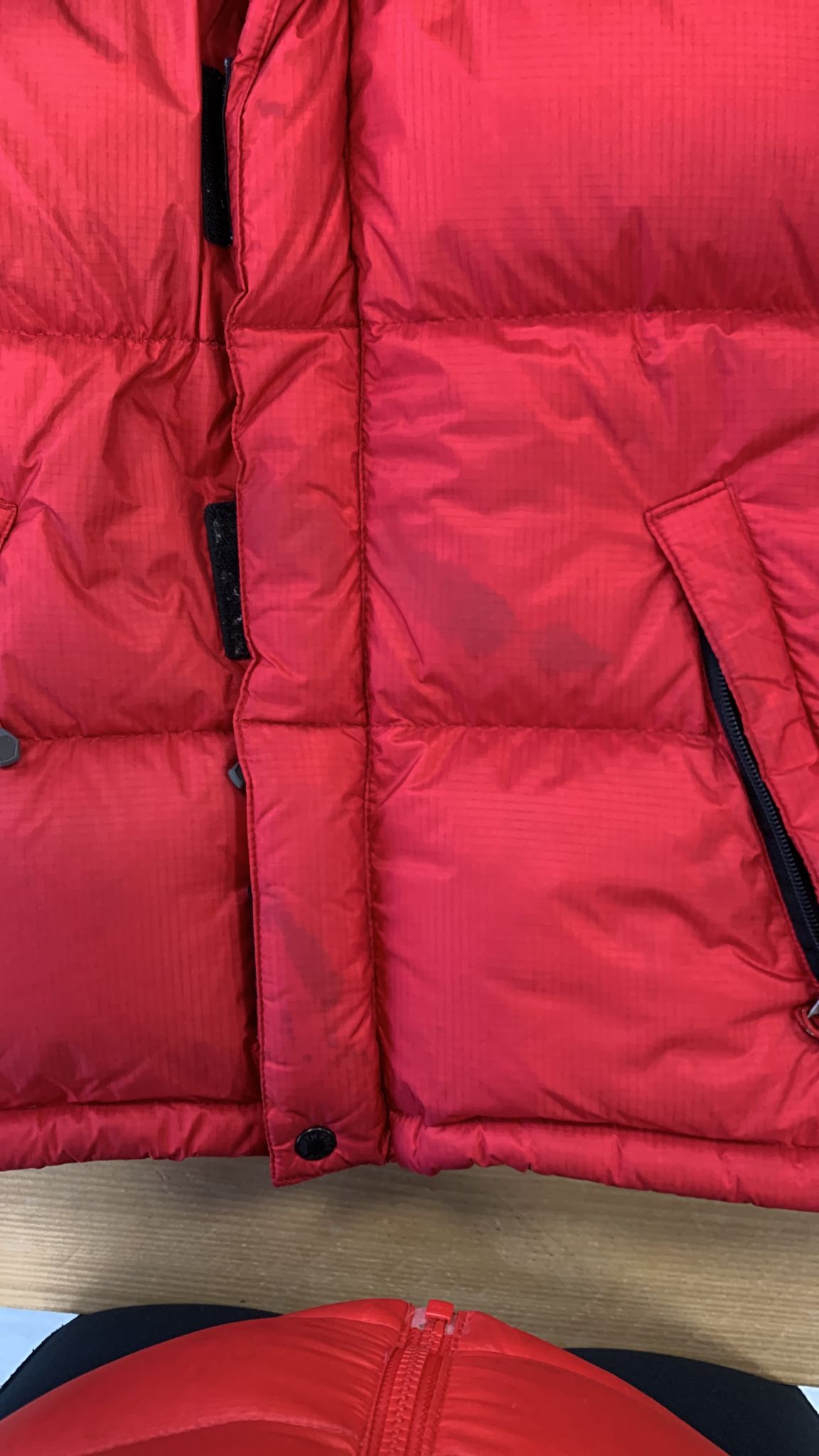 The North Face Red Baltoro Puffer Jacket