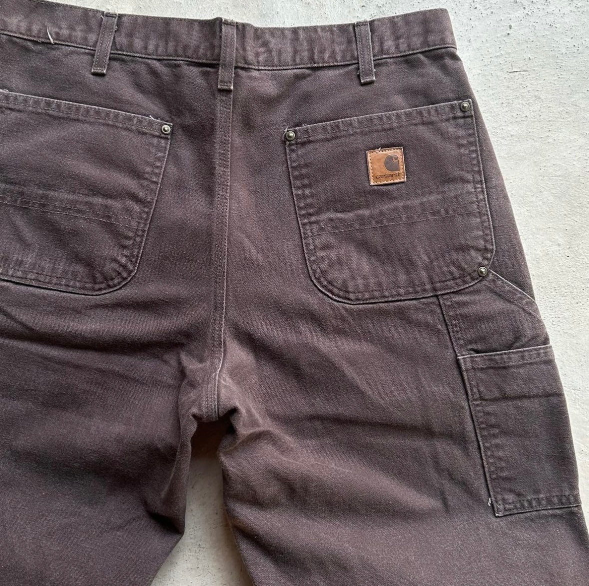 Vintage Carhartt Double Knee Brown Carpenter Trousers