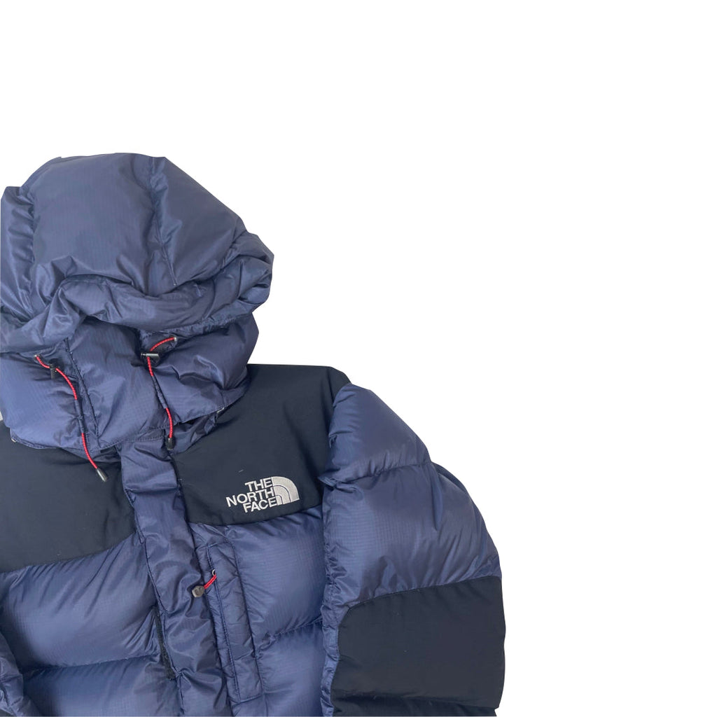The North Face Navy Summit Series Puffer Jacket DAMAGED