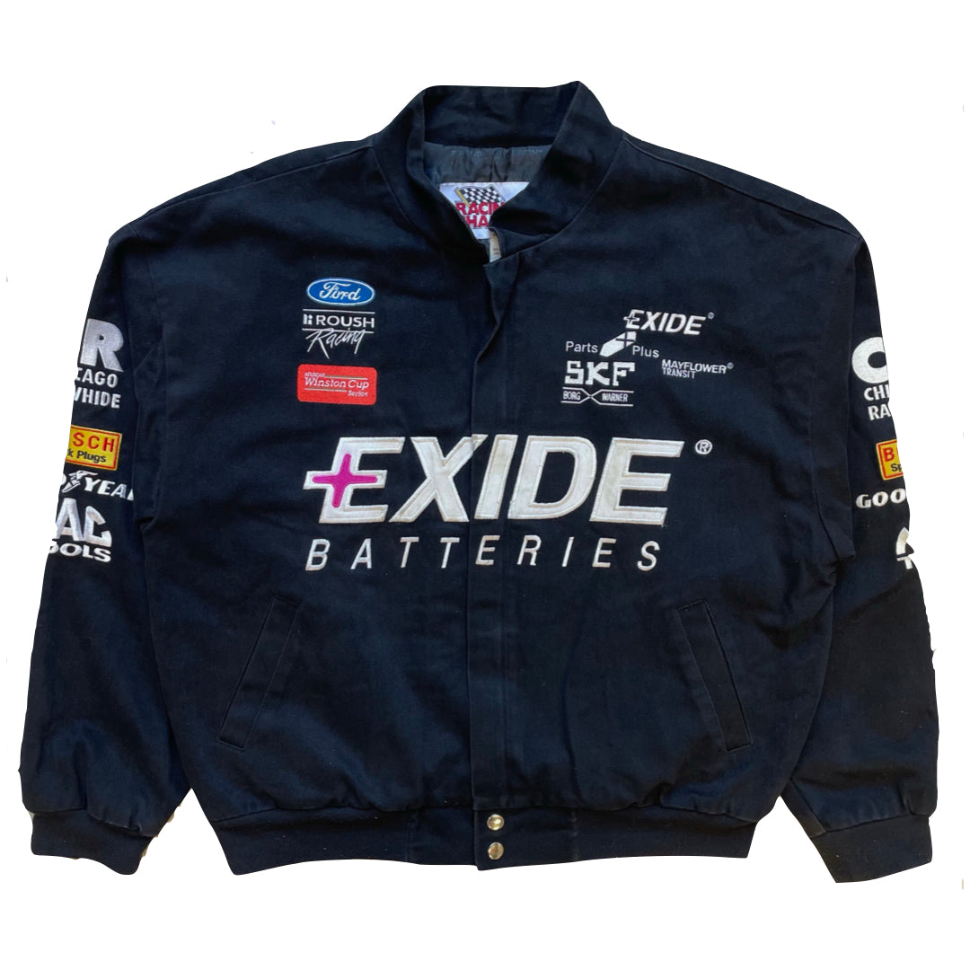 Vintage Exide Batteries Nascar Racing Jacket | We Vintage