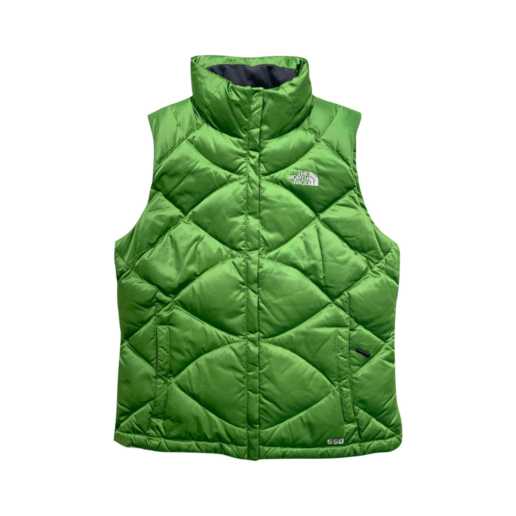 The North Face Women’s Lime Green Gilet Puffer Jacket