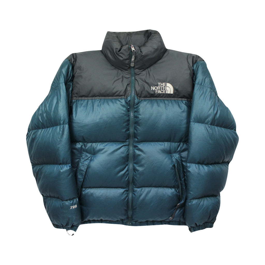 The North Face Sea Green Blue Puffer Jacket
