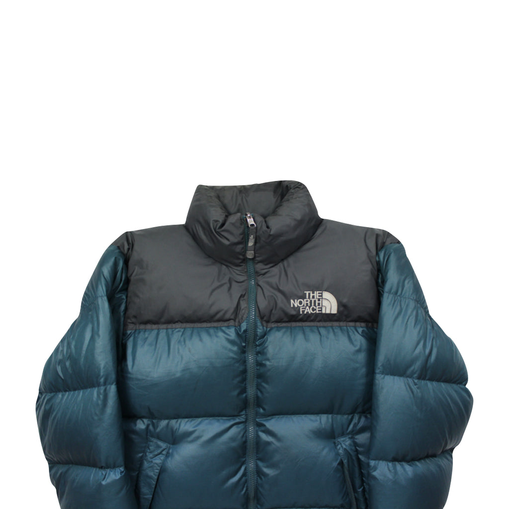 The North Face Sea Green Blue Puffer Jacket