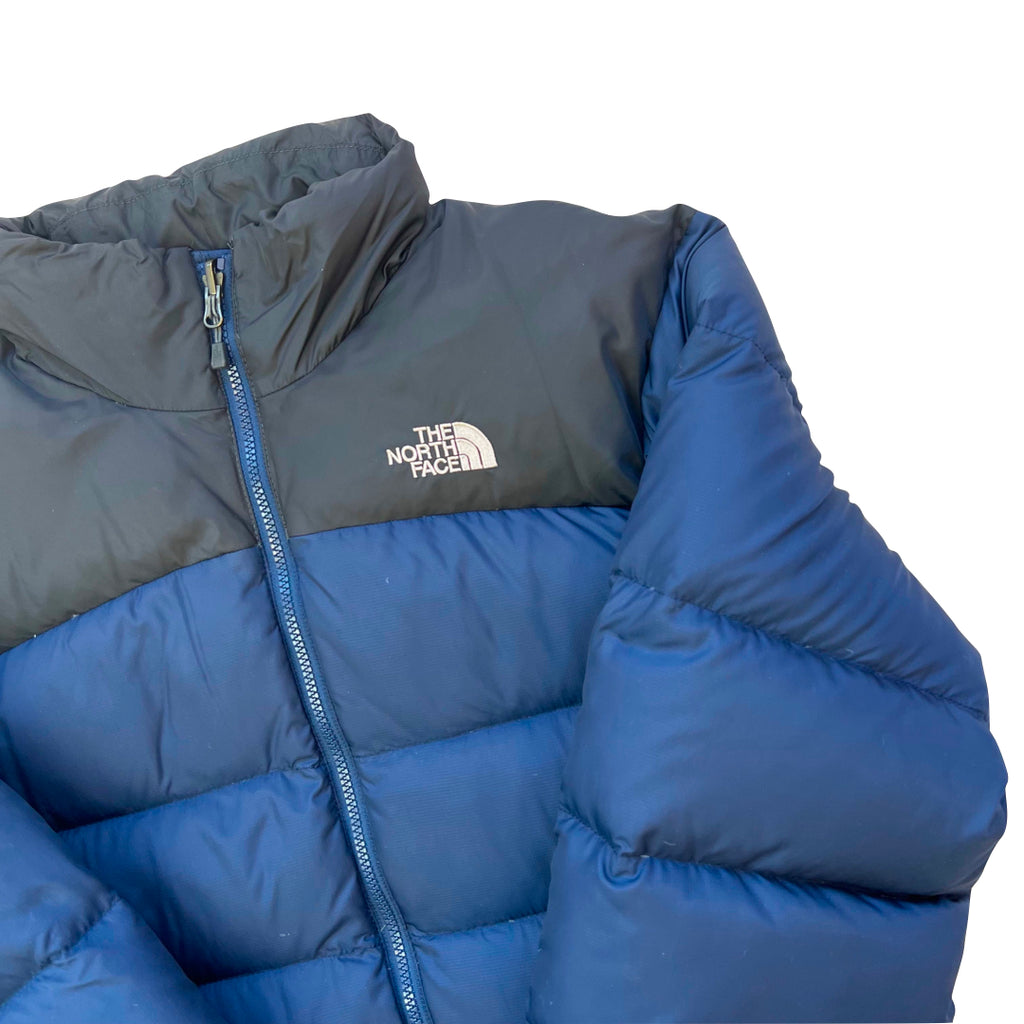 The North Face N2 Matte Navy Blue & Grey Puffer Jacket