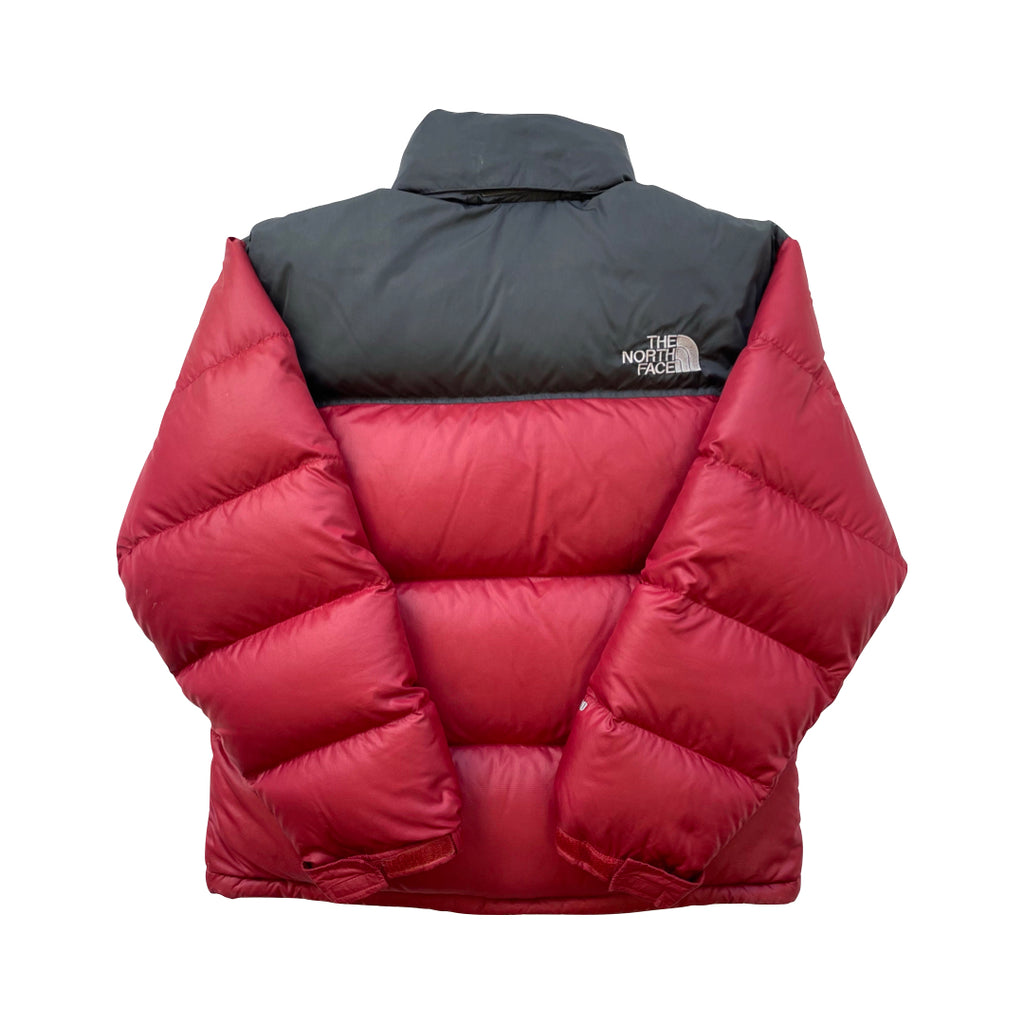 The North Face Light Maroon Red Puffer Jacket