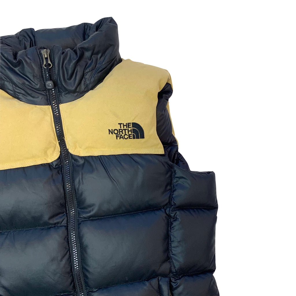 The North Face Women’s Black & Beige Gilet Puffer Jacket