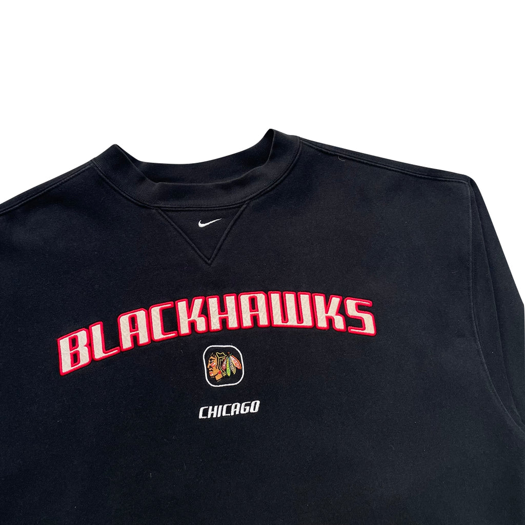 Nike Blackhawks Black Sweatshirt