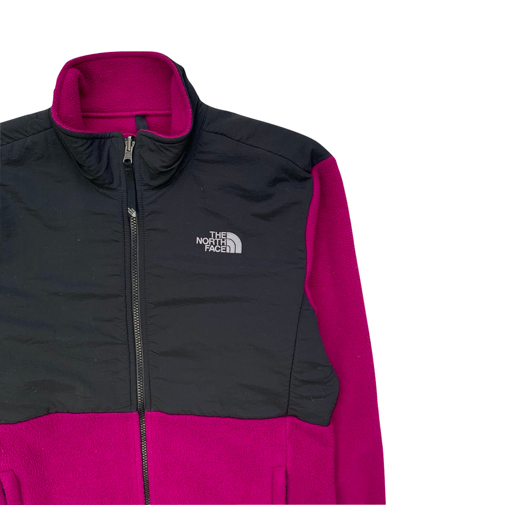 The North Face Pink And Black Denali Fleece