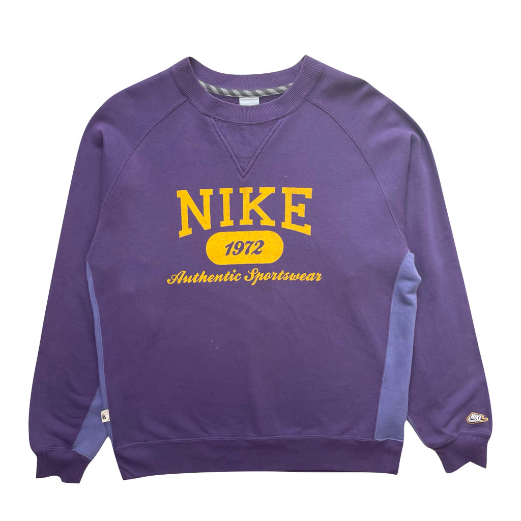 Nike Purple Sweatshirt WITH MARK