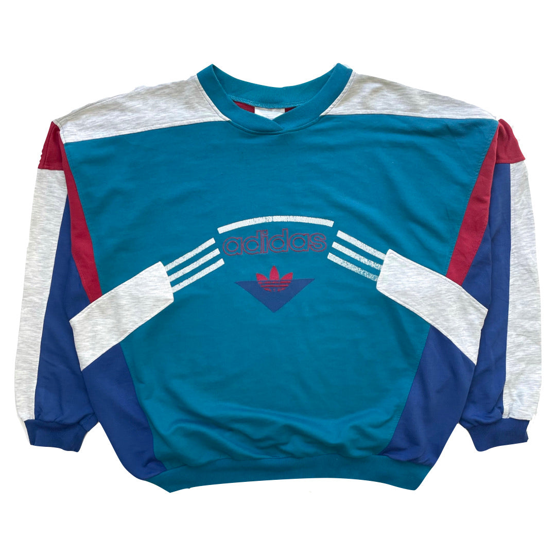 Adidas Teal/Sea Blue Sweatshirt