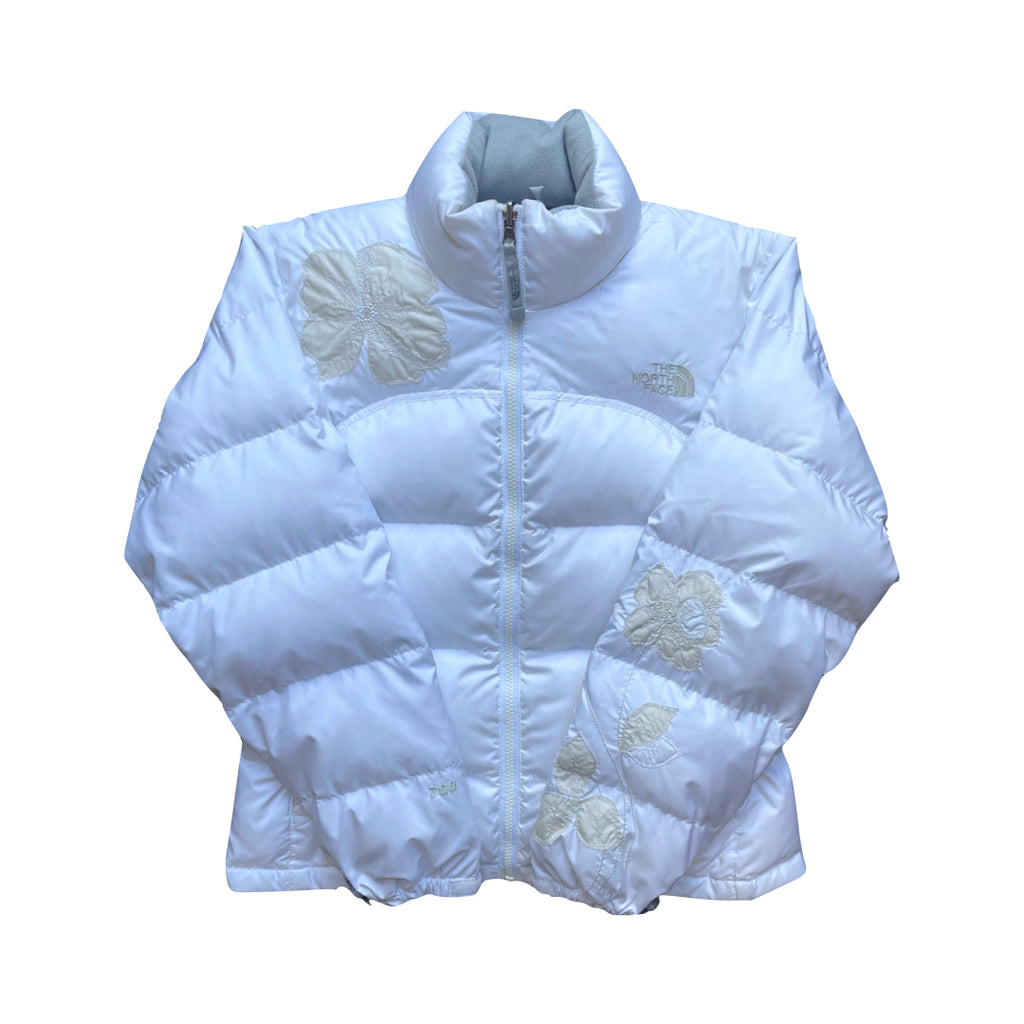 The North Face Womens White Puffer Jacket