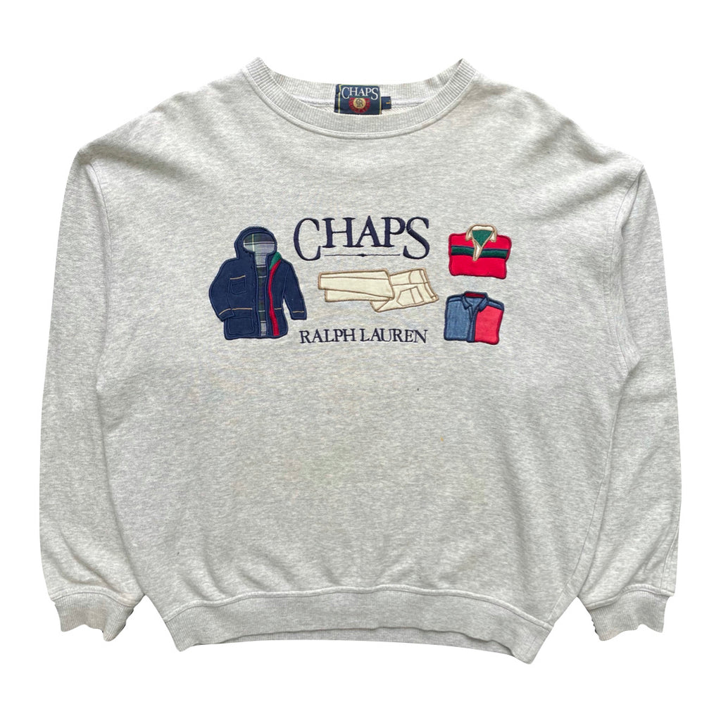 Ralph Lauren Chaps Grey Sweatshirt