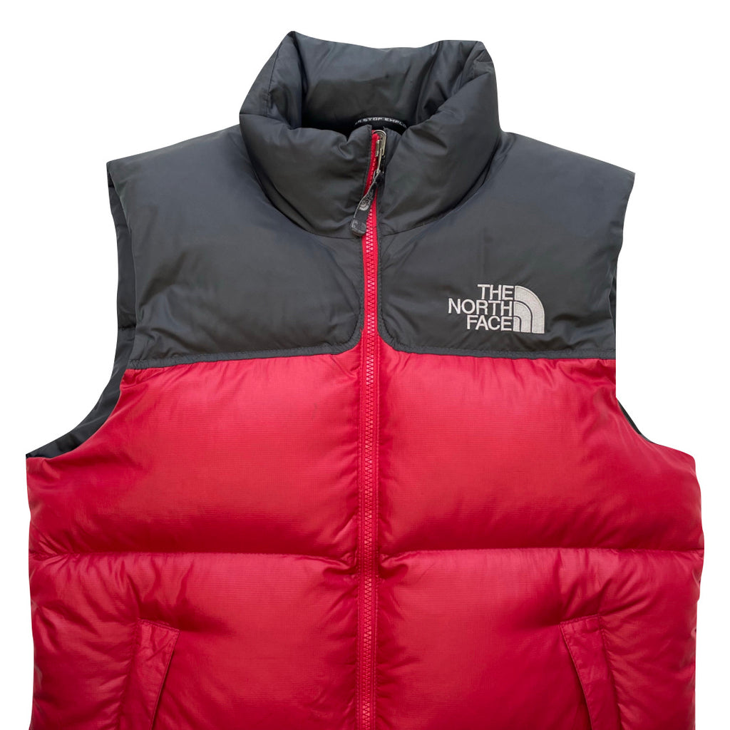 The North Face Red Gilet Puffer Jacket
