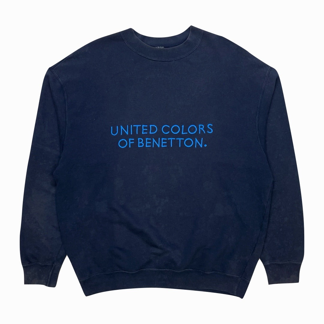 Benetton Navy Blue Sweatshirt