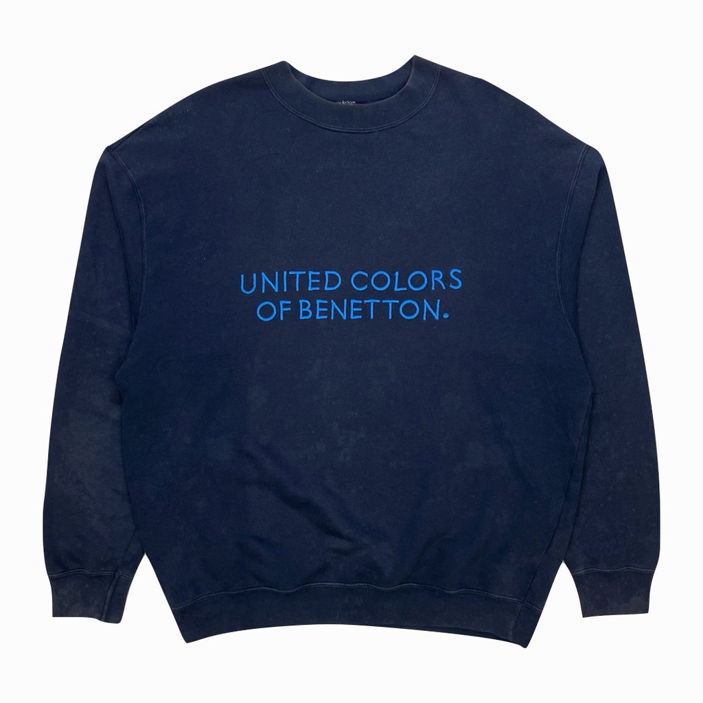 Benetton Navy Blue Sweatshirt