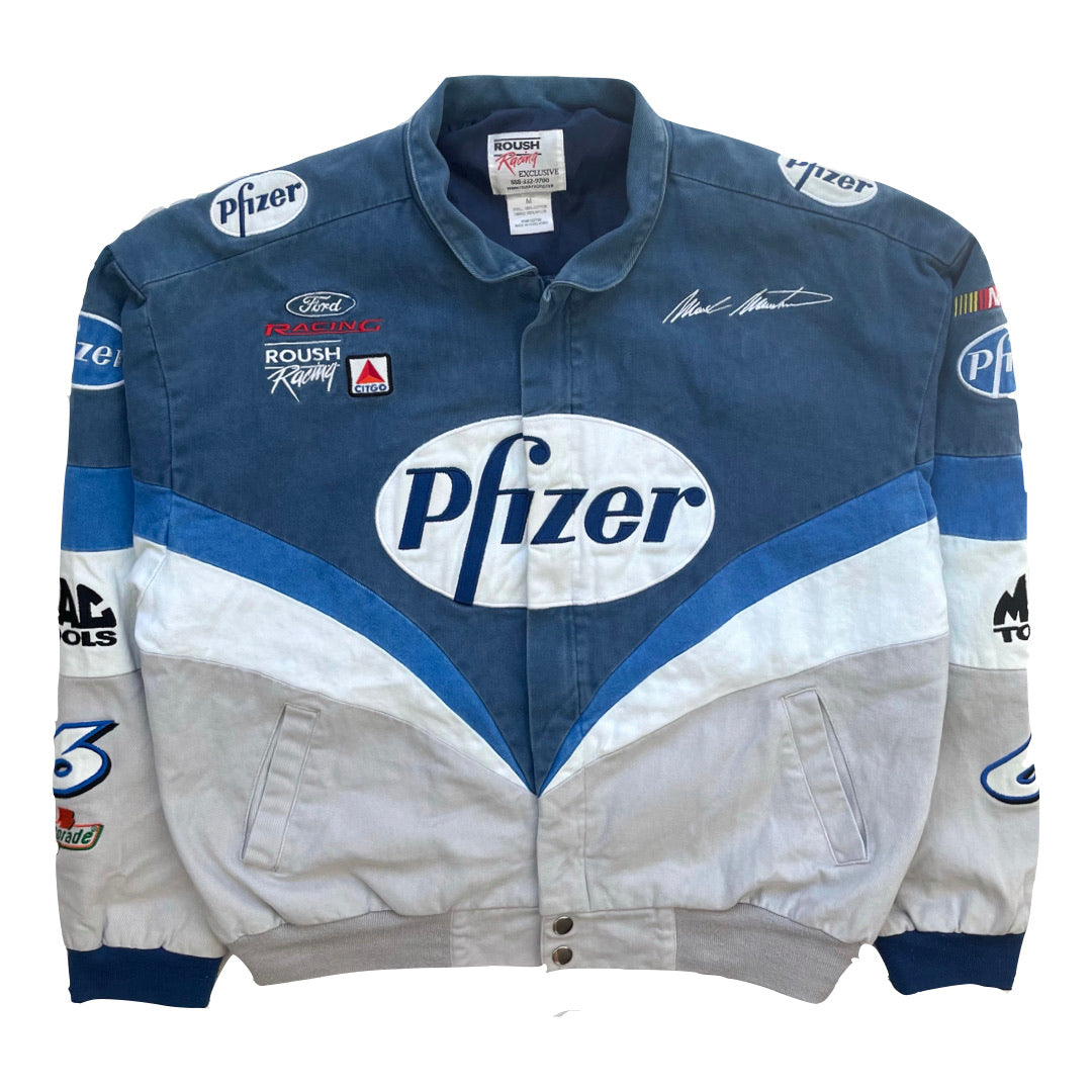 Vintage Pfizer Nascar Racing Jacket | We Vintage