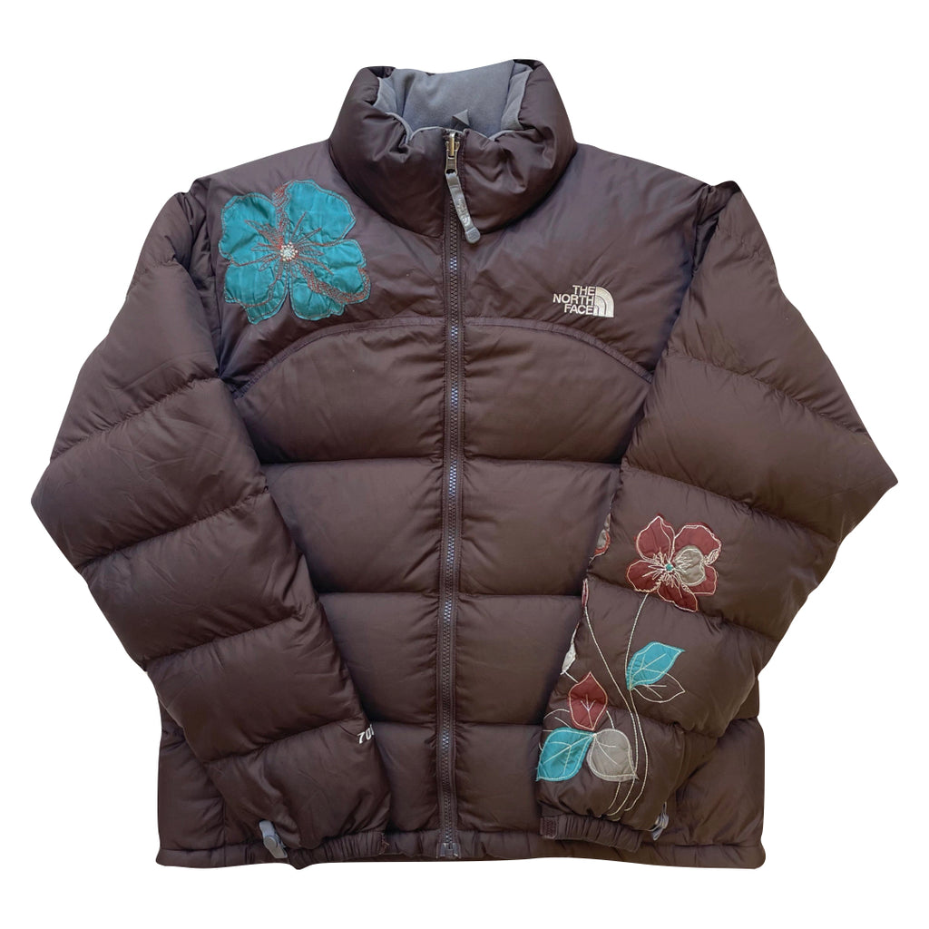 Vintage The North Face Women’s Brown Puffer Jacket