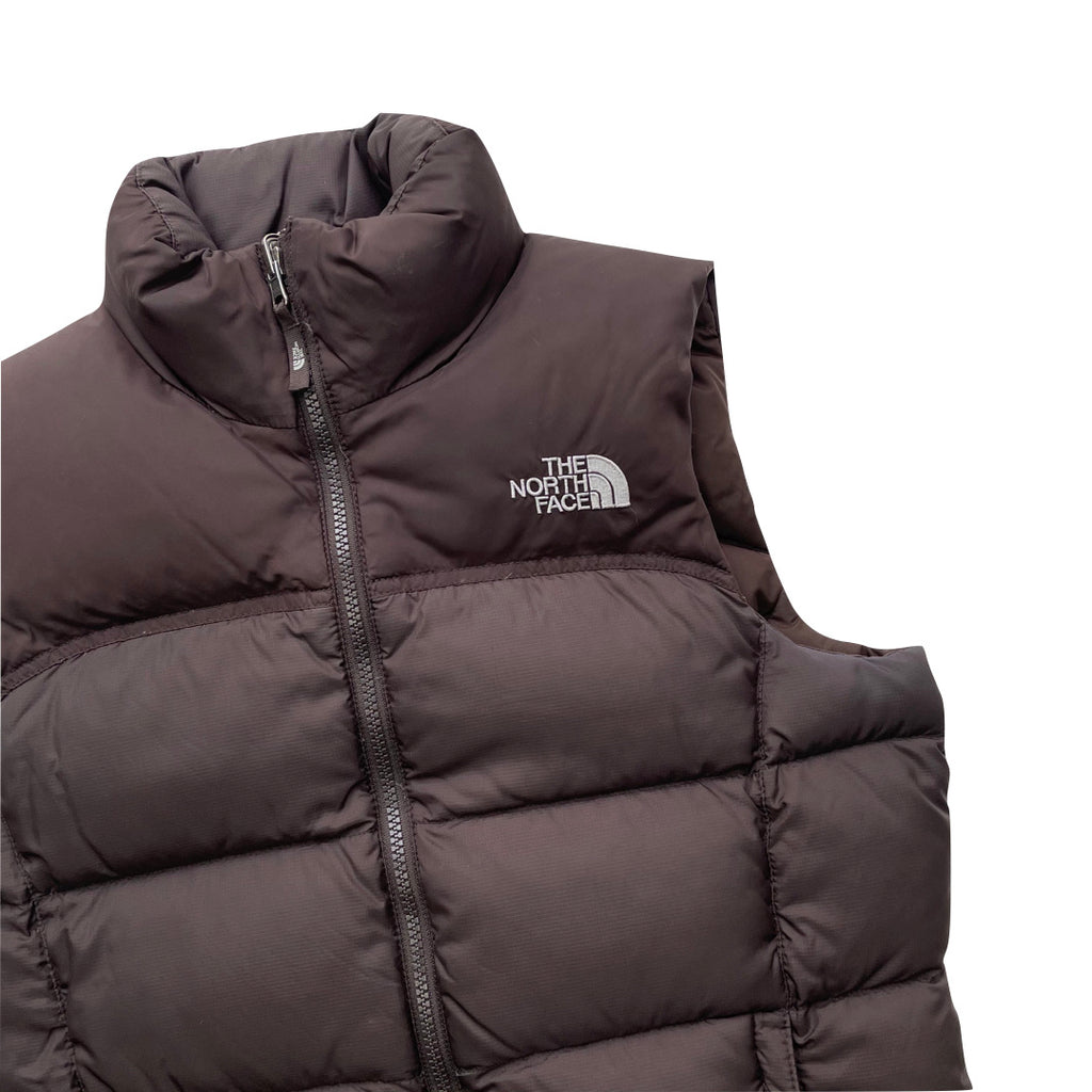 The North Face Womens Brown Gilet Puffer Jacket