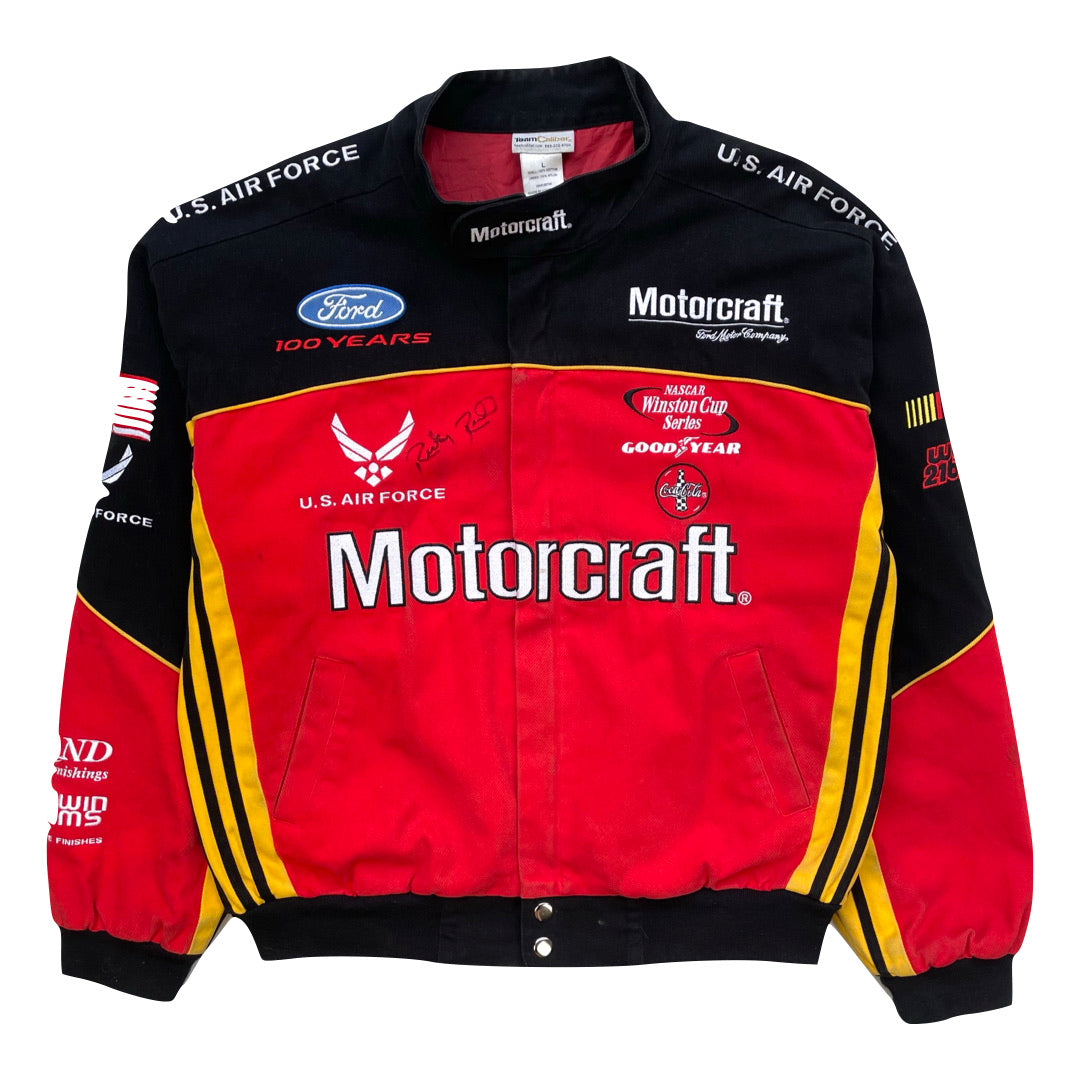 Vintage Motorcraft Nascar Racing Jacket