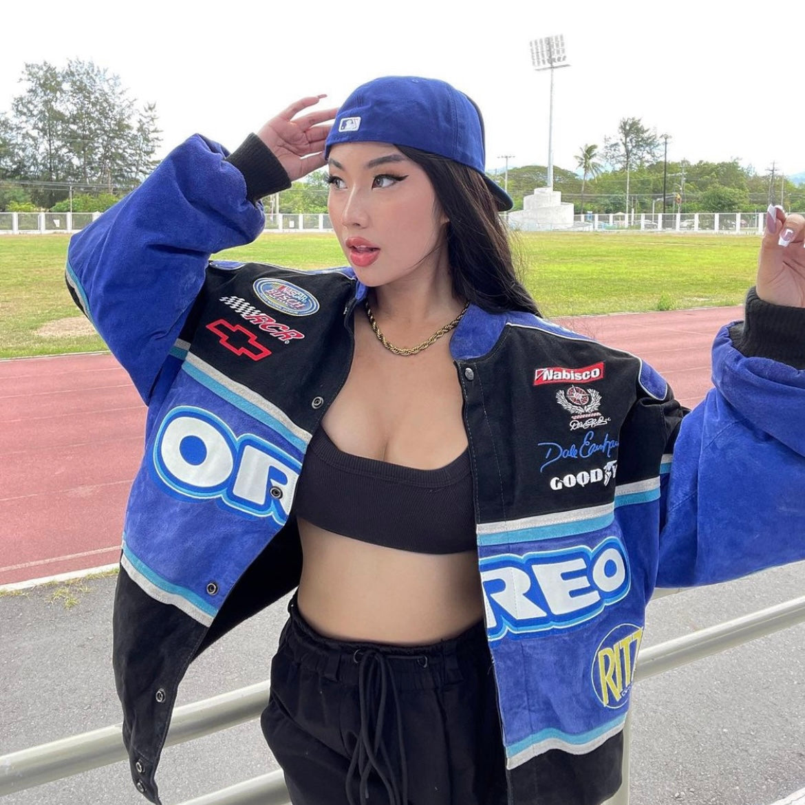 Vintage Oreo Nascar Racing Jacket