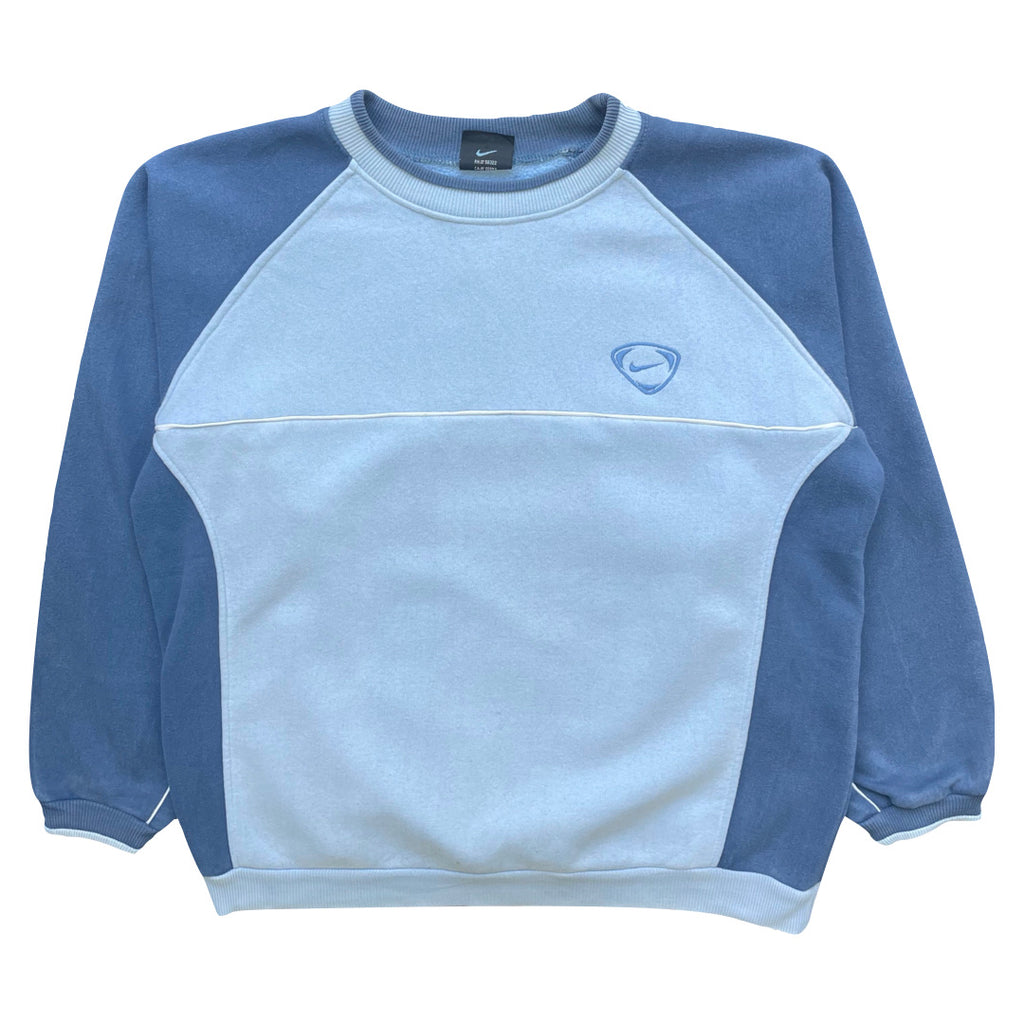Nike Baby Blue & Navy Blue Sweatshirt