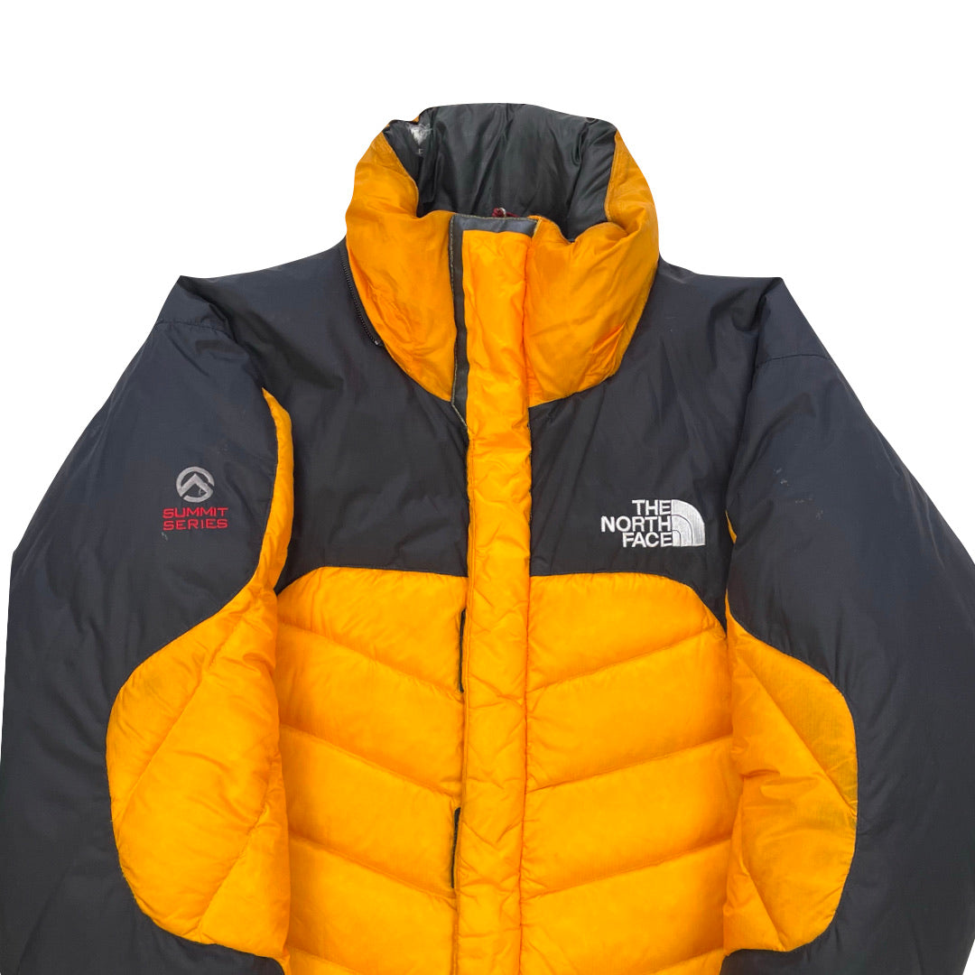 The North Face Orange/Yellow Summit Series Puffer Jacket