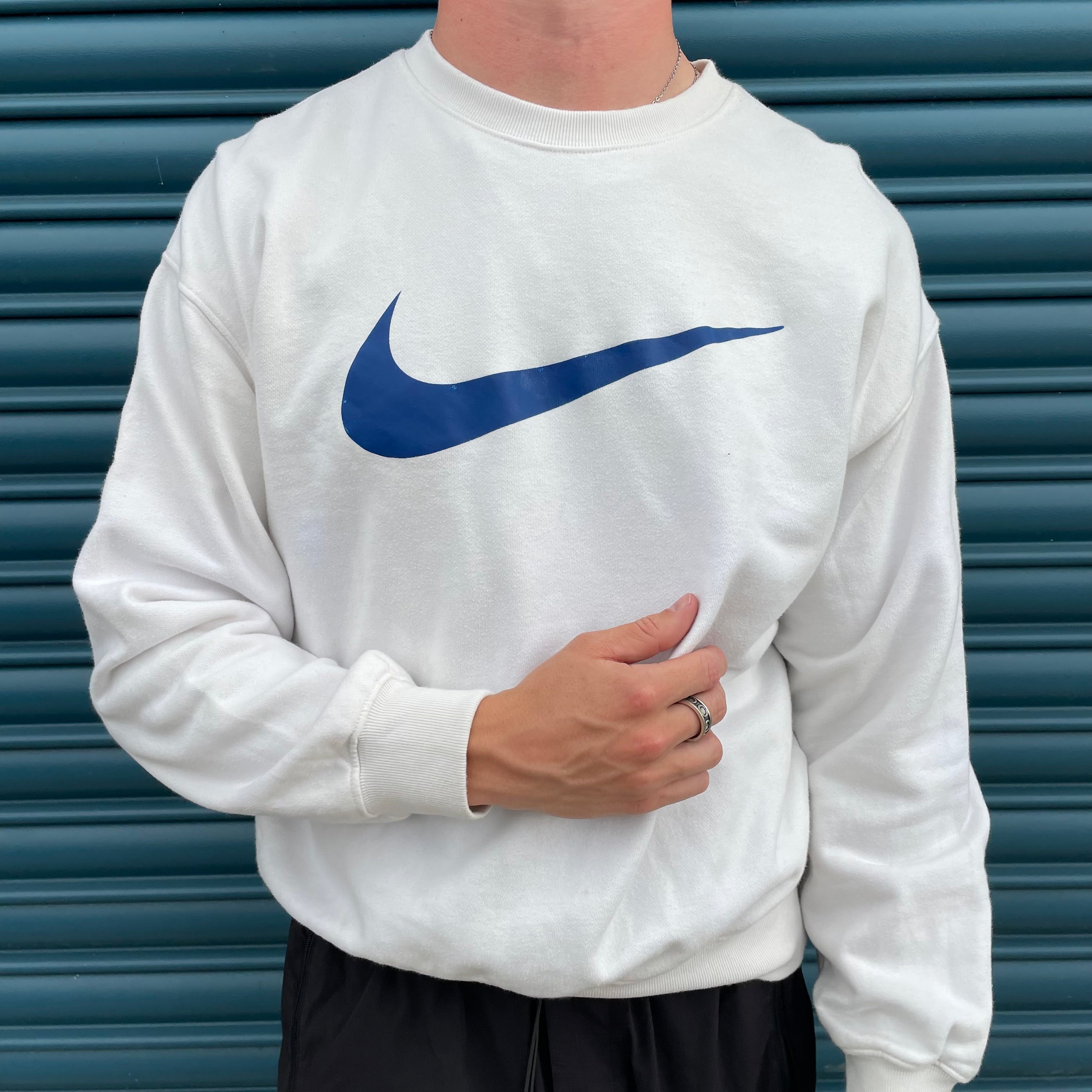 Nike White Sweatshirt