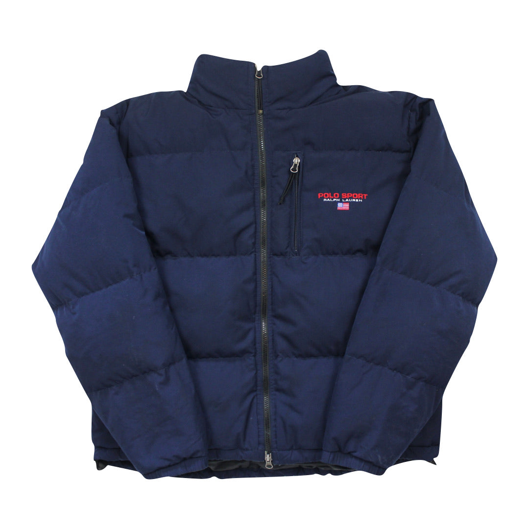 Ralph Lauren Polo Sport Navy Blue Puffer