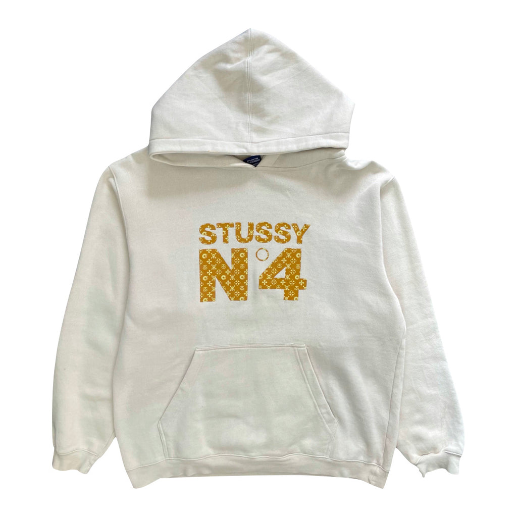 Stussy x LV Light Brown / Beige Hooded Sweatshirt