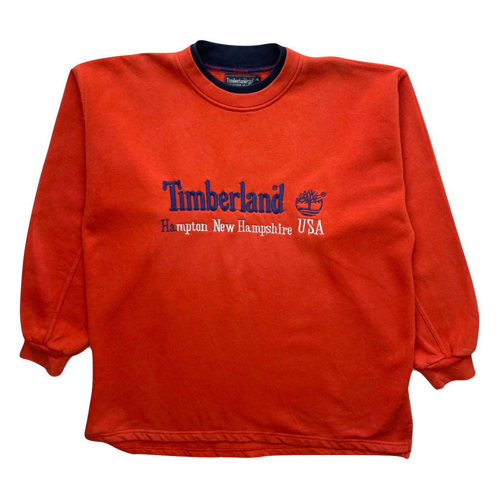 Timberland Orange Sweatshirt