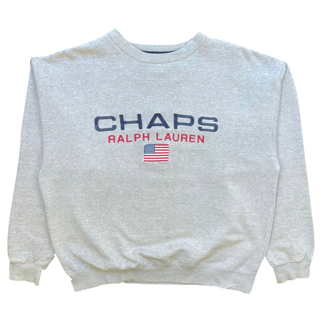 Ralph Lauren Chaps Grey Sweatshirt