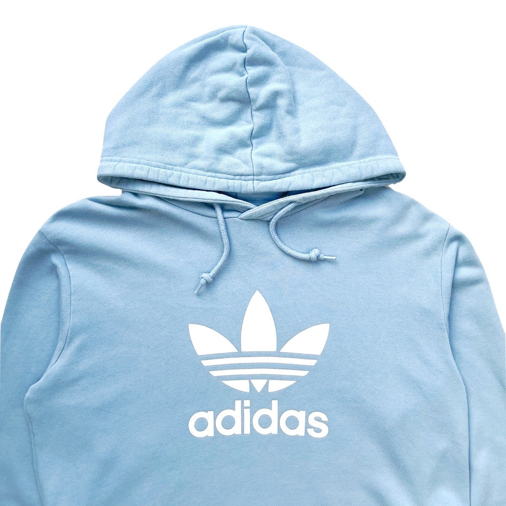 Adidas hoodie light blue Clearance