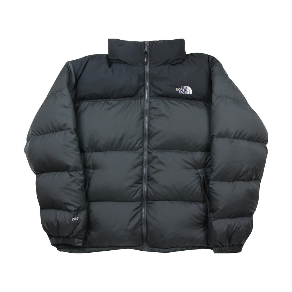 Charcoal grey shop north face jacket