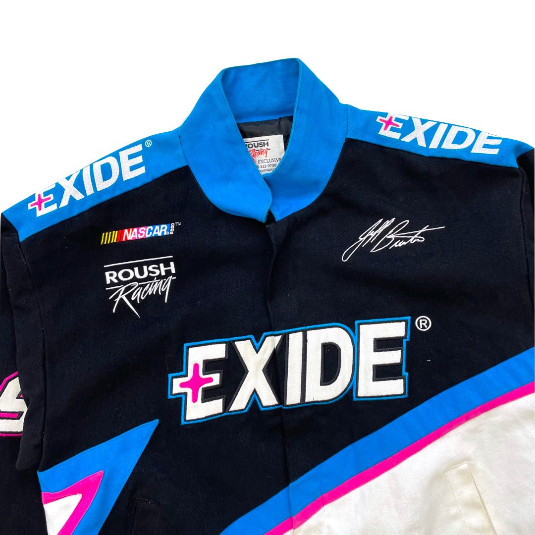 Vintage Exide Batteries Nascar Racing Jacket