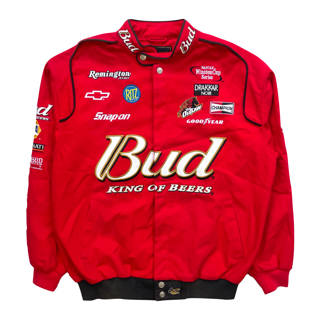 Vintage Budweiser Nascar Racing Jacket | We Vintage