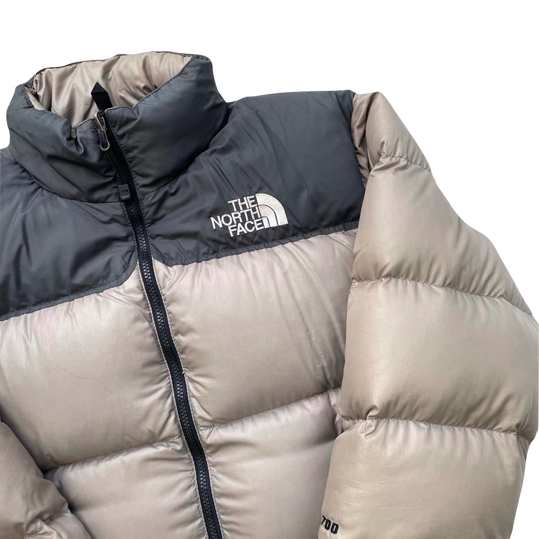 The North Face Light Brown Beige Puffer Jacket