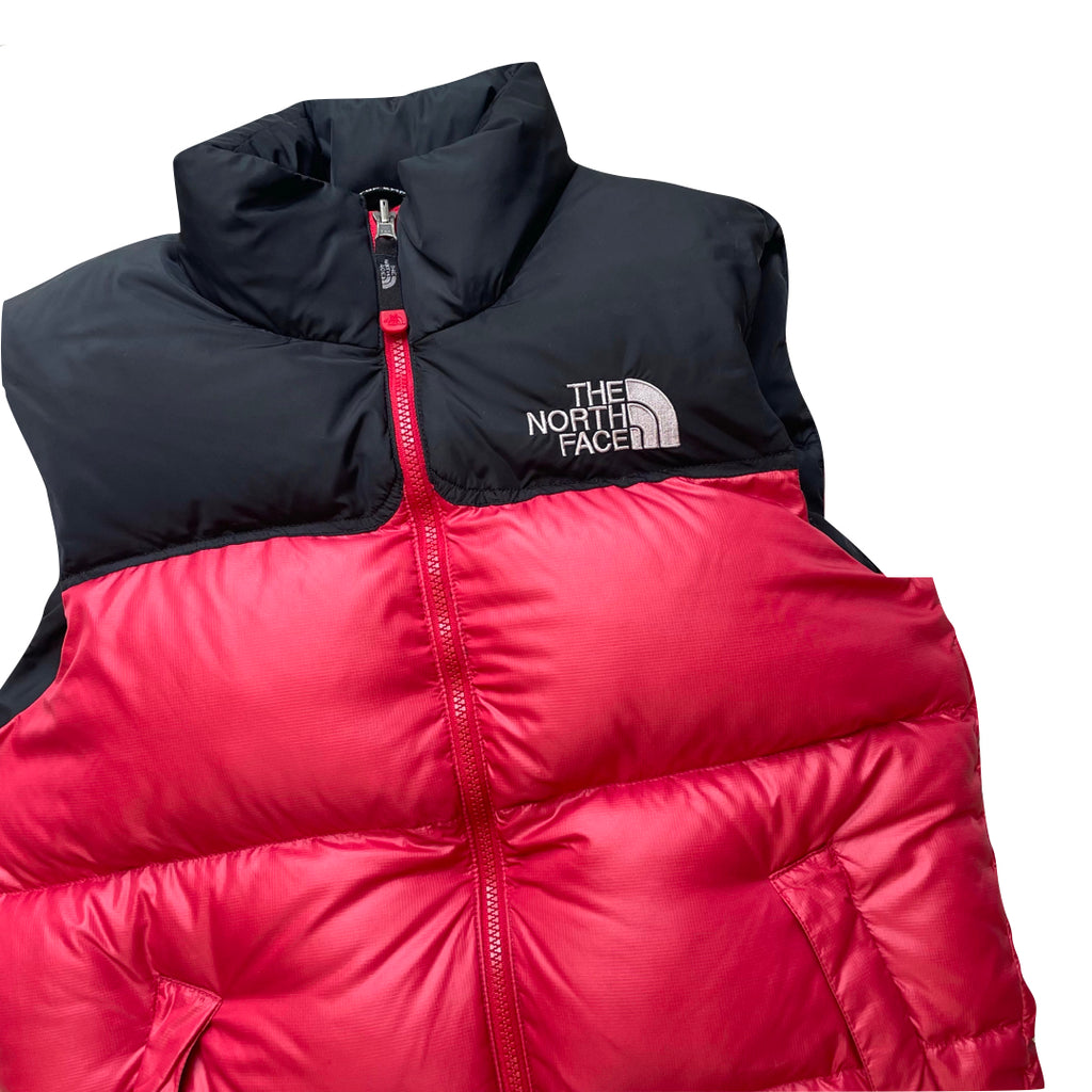 The North Face Pale Red Gilet Puffer Jacket