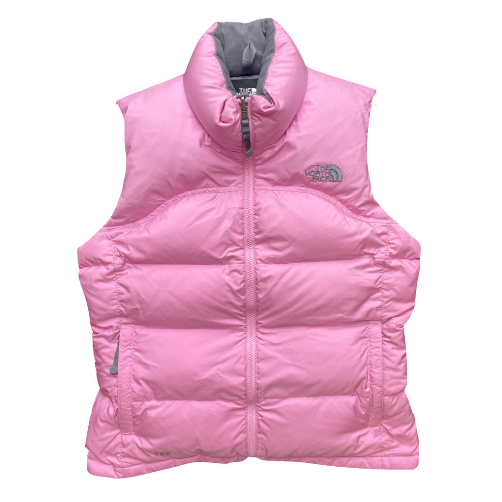 The North Face Women's Baby Pink Gilet Puffer Jacket