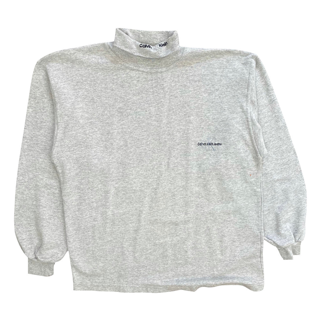 Calvin Klein Grey Rollneck Sweatshirt