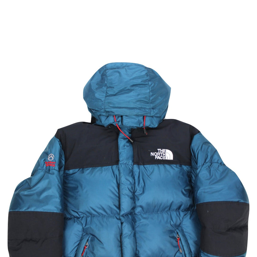 The North Face Teal Blue Baltoro Puffer Jacket NO HOOD