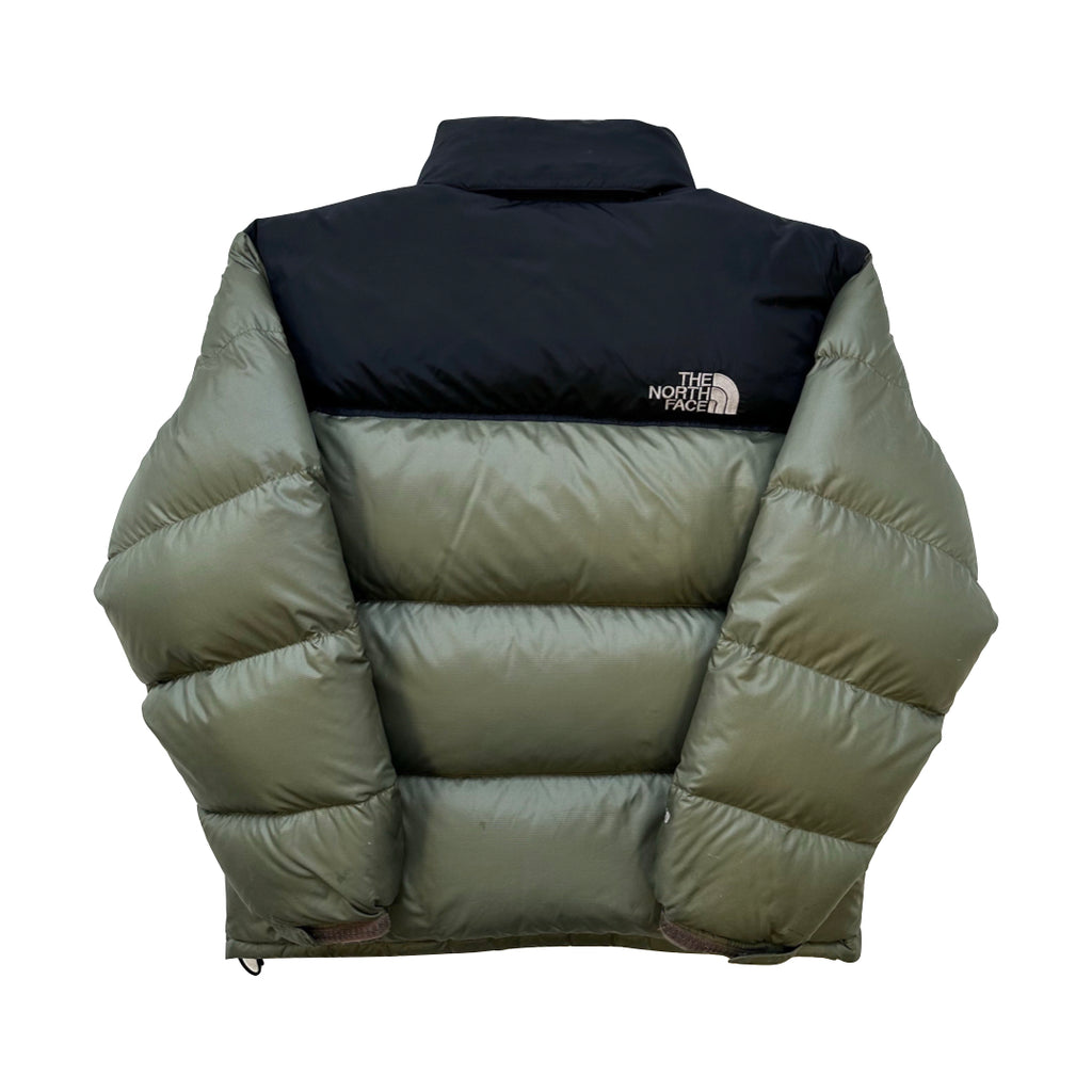 The North Face Khaki Green Puffer Jacket
