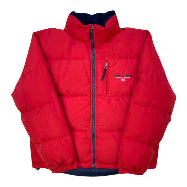 Ralph Lauren Polo Sport Red Puffer We Vintage