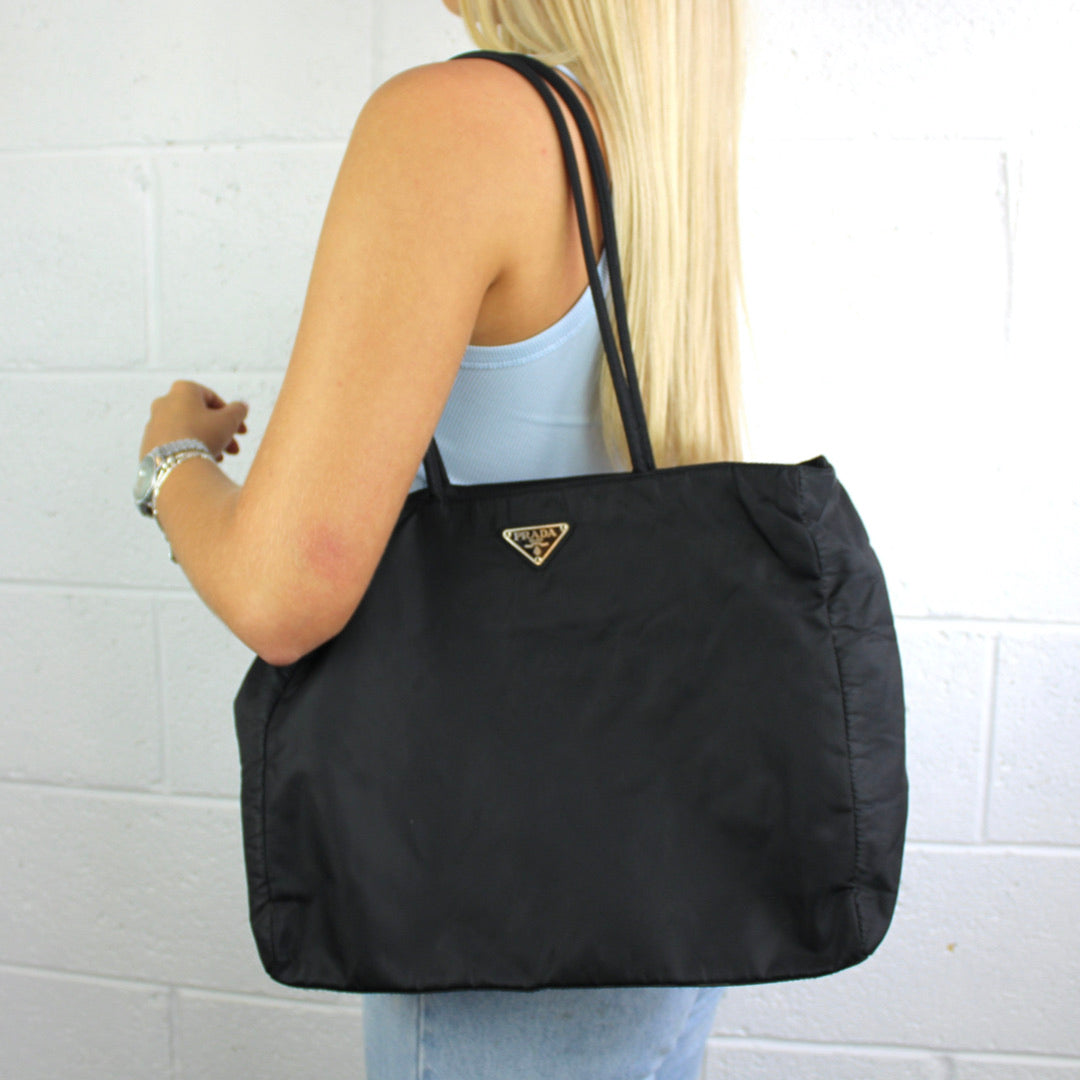 Prada Black Tote Handbag