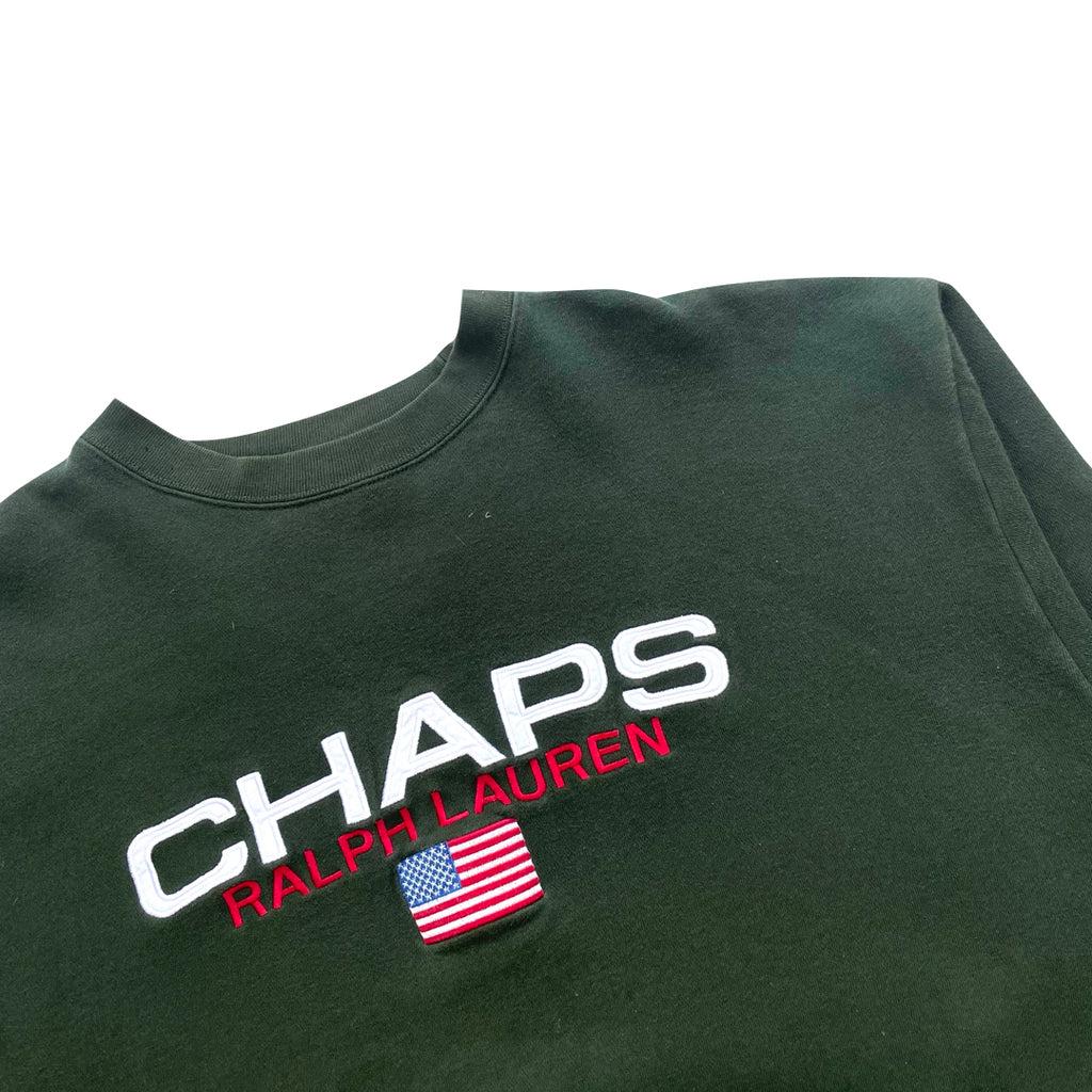 Ralph Lauren Chaps Green Sweatshirt