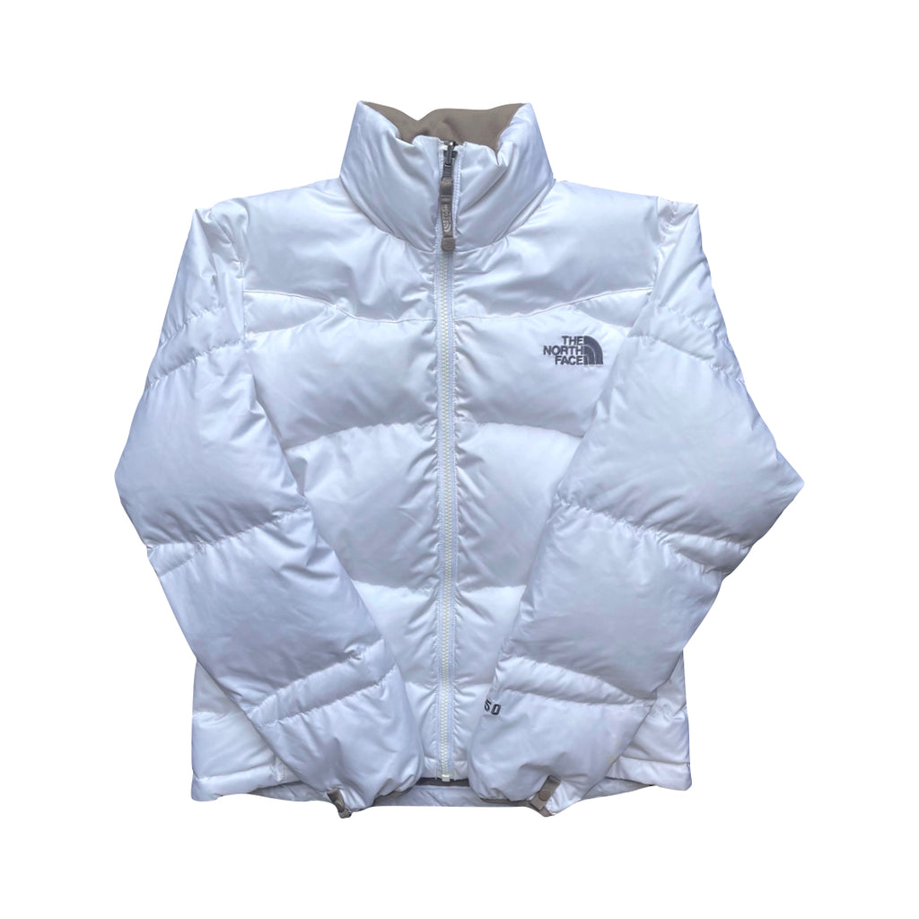 The North Face Womens White Puffer Jacket
