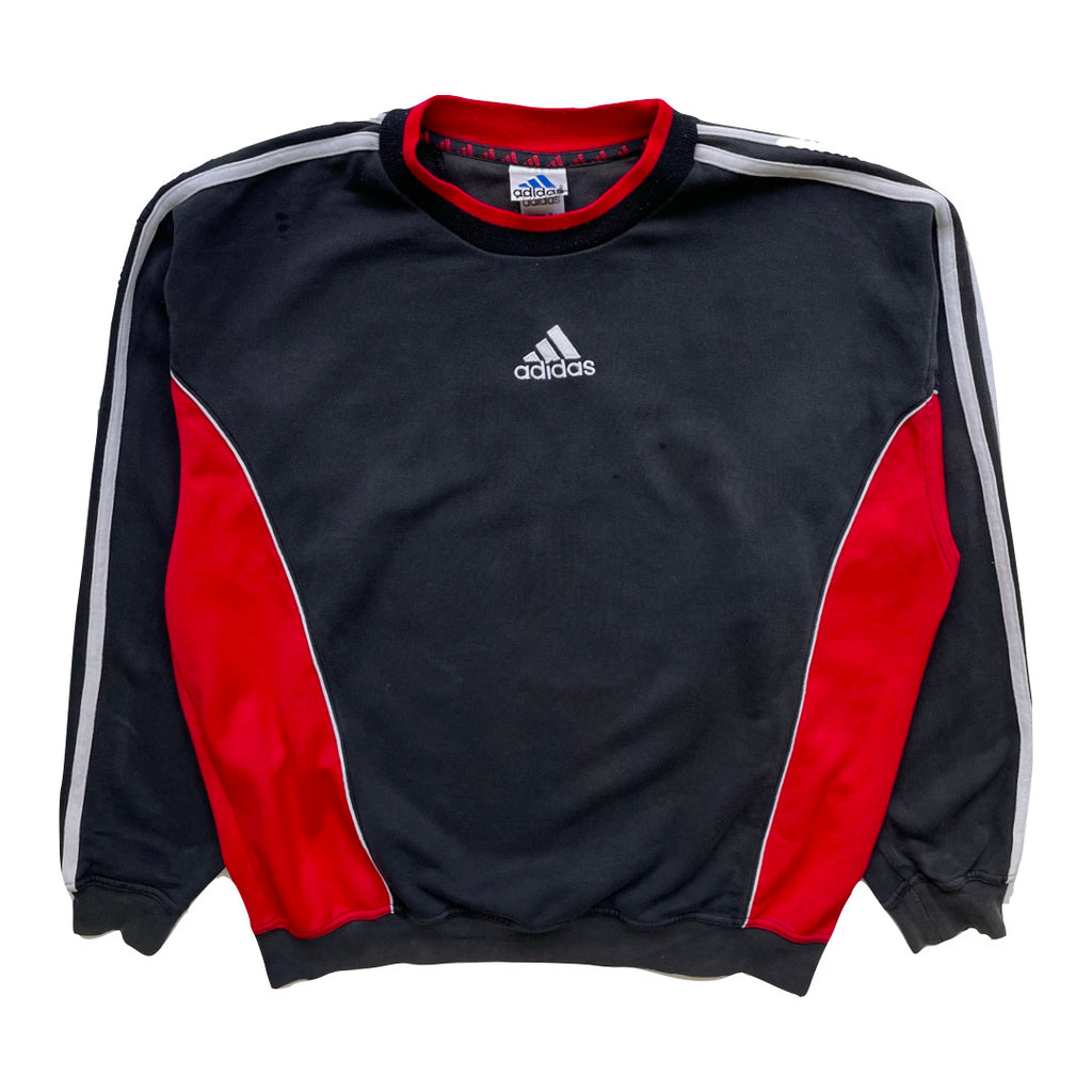 Adidas Black & Red Sweatshirt
