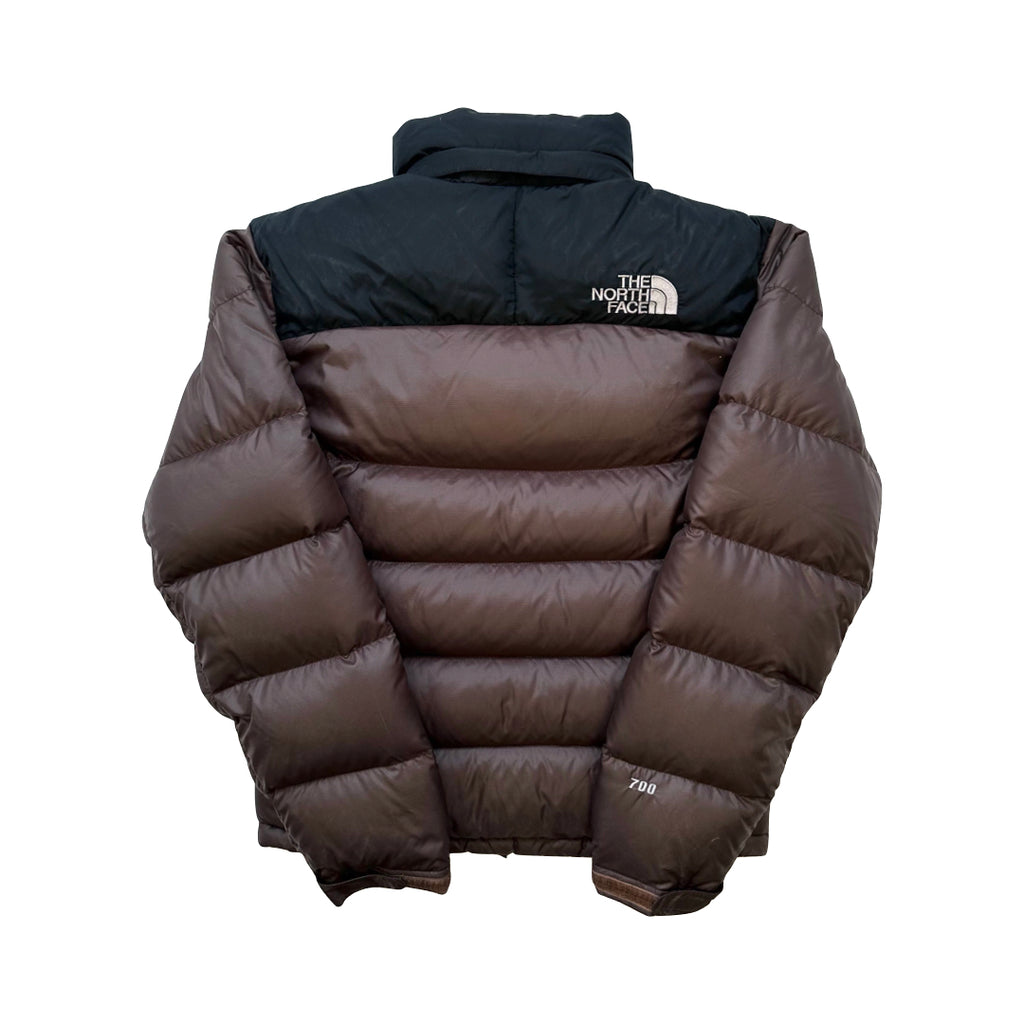 The North Face Shiny Brown Puffer Jacket